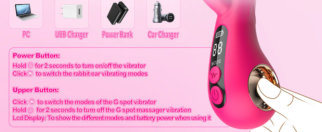 2 in 1 Vibrator