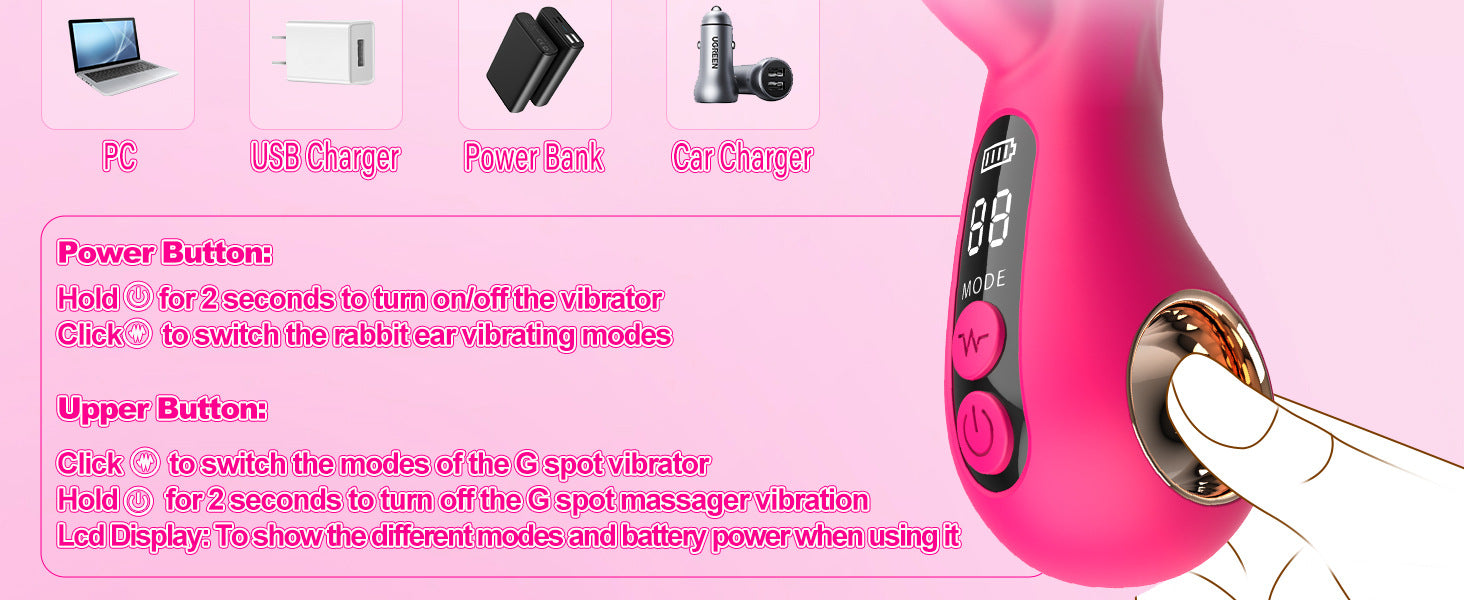 2 in 1 Vibrator