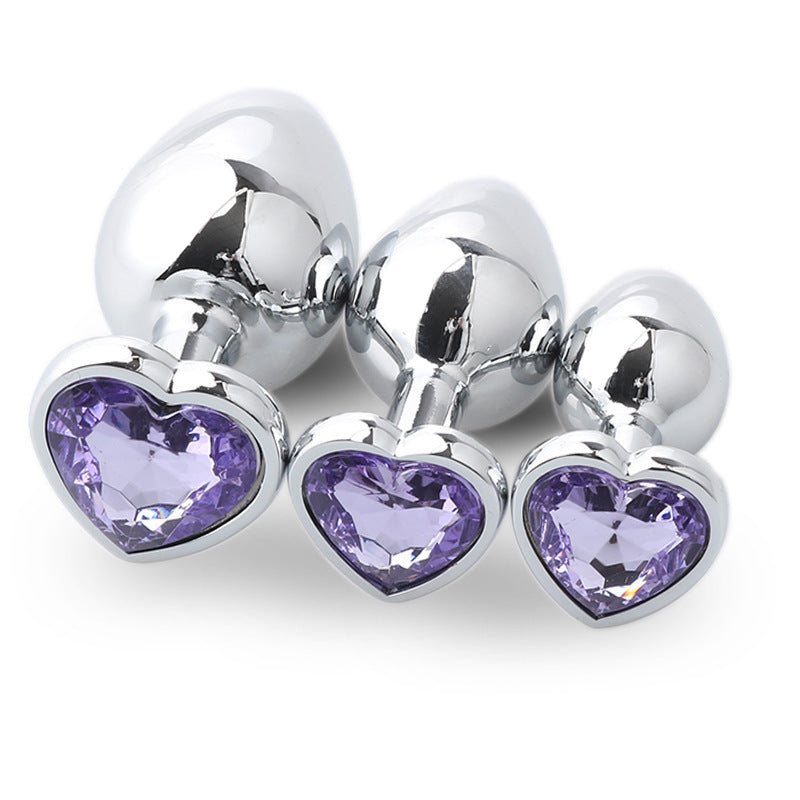 Heart anal plug
