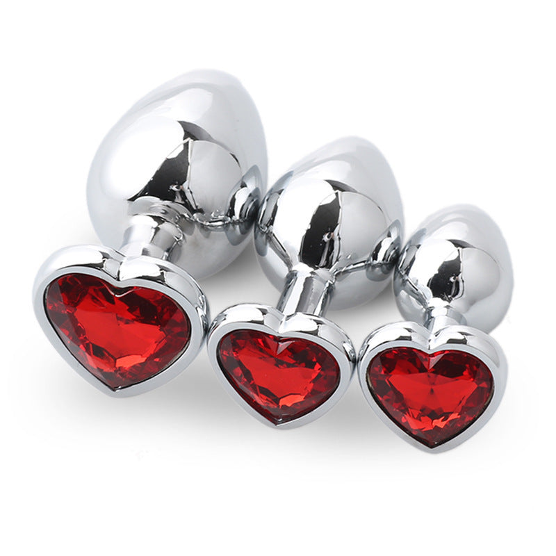 Heart anal plug