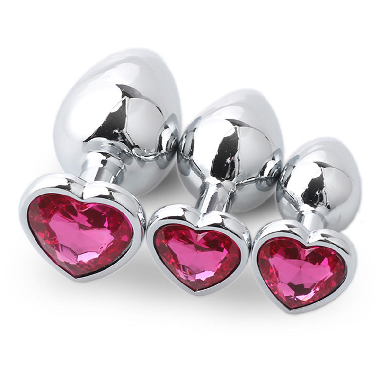 Heart anal plug