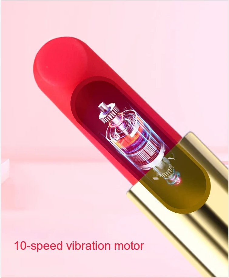 Lipstick vibrator